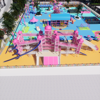 Équipement de parc d'attractions, fabricant d'équipements de divertissement sur mesure, toboggans pour enfants, toboggans en spirale multi-niveaux