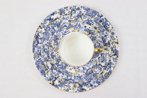 Services de table en gros, nouveau design, style européen, 4 pièces, assiettes en céramique et vaisselle en porcelaine fine, coffret cadeau, kit de tasses de luxe pour fête - Product Image 5