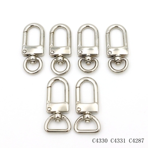 Sang Trọng Chất <span class=keywords><strong>L</strong></span>ượng Kim Loại <span class=keywords><strong>Clasp</strong></span> Bán Buôn 8Mm Nhỏ Xoay O Ring Claw Tôm Hùm <span class=keywords><strong>Clasp</strong></span> Cho Keychain, Túi Chuỗi Và Vòng Chìa Khóa - Product Image 5