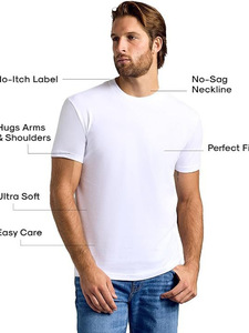 Chemises à manches courtes en tricot pour hommes Leadshow, design éco-responsable, sportives, séchage rapide et respirantes - Product Image 6