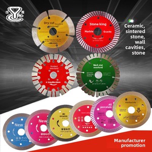 Lame de scie <span class=keywords><strong>diamant</strong></span>ée sinterisée CY03TC pour la découpe à sec de carreaux de céramique, marbre et pierre, compatible avec la machine King Cloud Stone - Product Image 1