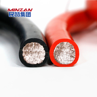 MINZAN Anpassbare 4 mm2 6 mm2 einadrige oder doppel adrige Solar-Photovoltaik kabel Photovoltaik kabel Solar kabel Draht