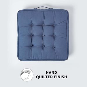 Cuscino Rialzato per <span class=keywords><strong>Poltrona</strong></span> Navy, Grande e Rigido, Quadrato 50cm, per Alleviare la Pressione, Spessore 10cm, Lussuoso e Morbido, Vendita all'Ingrosso dalla Fabbrica - Product Image 3