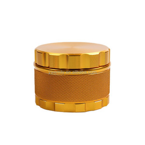 <span class=keywords><strong>Oferta</strong></span> Especial JY: Molinillo de Hierbas y Tabaco Metálico de Lujo con Rosca Dorada de 60 mm, Venta al Por Mayor - Product Image 3