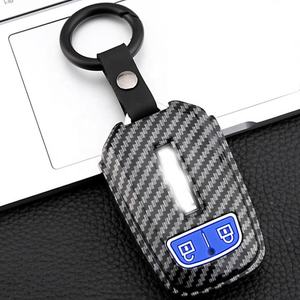 <span class=keywords><strong>Protector</strong></span> de funda de silicona para llave de <span class=keywords><strong>coche</strong></span>, accesorios de <span class=keywords><strong>coche</strong></span>, fibra de carbono brillante, para Isuzu - Product Image 4