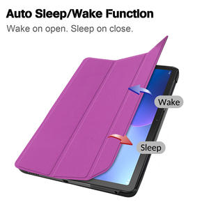 Étui de protection pour tablette <span class=keywords><strong>TAB</strong></span> S8 2022/S7 11, en gros, Ealysun, fin, léger, pliable en trois parties, <span class=keywords><strong>coque</strong></span> rigide, mise en veille/réveil automatique, moulage privé - Product Image 2