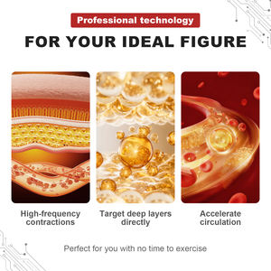 Massaggiatore per <span class=keywords><strong>Addominali</strong></span> Ricaricabile, Attivatore Muscolare per Rilassamento e Tonificazione, Unisex - Product Image 5