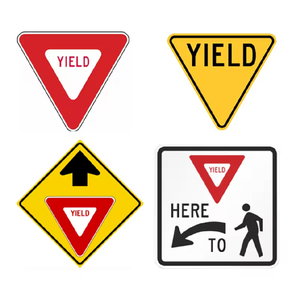 Señal <span class=keywords><strong>de</strong></span> Tráfico Triangular <span class=keywords><strong>de</strong></span> Aluminio Reflectante Roja <span class=keywords><strong>de</strong></span> Alta Visibilidad Personalizada SRX para Exteriores, Señal <span class=keywords><strong>de</strong></span> Tráfico <span class=keywords><strong>de</strong></span> Calle - Product Image 4