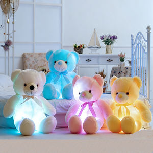 Osos de Peluche con Luz LED al por Mayor, Muñecos de Peluche para Regalos Infantiles y Decoración del Hogar, Pilas No Incluidas - Product Image 6