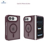Pour iPhone Ultra Max pour iPhone 18 Fold Étui magnétique antichoc transparent minimaliste multicolore Emayce pour iPhone Ultra