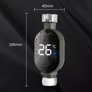 Soffione Doccia Digitale Selezionato con Cura, Display LED <span class=keywords><strong>Esterno</strong></span> per Temperatura Acqua, Materiale ABS, Installazione a Spirale, per Bambini - Product Image 6