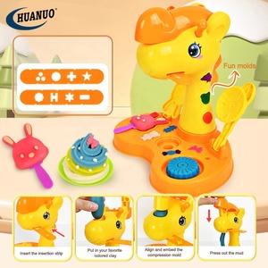 2024 enfants semblant Simulation jouer pâte jouets <span class=keywords><strong>3</strong></span> <span class=keywords><strong>en</strong></span> <span class=keywords><strong>1</strong></span> luxe 62 pièces Train Machine nouilles ensemble bricolage couleur <span class=keywords><strong>argile</strong></span> Kits d'outils avec boîte - Product Image 3