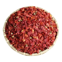 Chiles Rojos Cortados y Secos en Trozos de 0.5-1.5cm, Sabor Picante Intenso para Cocinar como Especia
