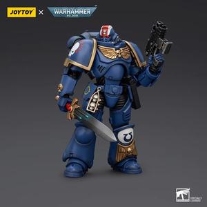 JOYTOY Dark Source Hammer 40K Limit Warrior Battle Group Heroes Trio 1:18, Figura de Acción de Cristal Totalmente Articulada, Modelo de Juguete - Product Image 2