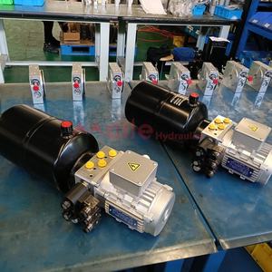 מערכת הידראולית חדשה מפלדת פחמן 400V/230V במחיר מפעל, יחידת כוח הידראולית עם צילינדרים כפולים להרמה, מערכת מיני פאוור פאק, שפתיים טלסקופיות לתחנת עגינה - Product Image 5