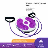 Disco Magnético de Cintura ABS, Semicircular, Antideslizante, Portátil, Unisex, Equipo de Yoga y Masaje para Ejercicio en Casa