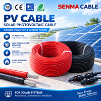 Câble électrique en cuivre pur à prix d'usine avec isolation XLPE pour panneau solaire 1*2.5mm Prix compétitif