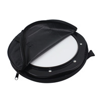 Fabricant d'instruments de musique chinois Instrument à percussion de haute qualité en gros Noir et blanc Double couleur 10 ''Dumb Drum