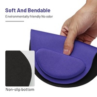 Tapis de souris de jeu personnalisé antidérapant 3D adorable, dessin animé, repose-poignet PC EVA, clavier, couleur unie, dessin animé, support de souris pour le bureau