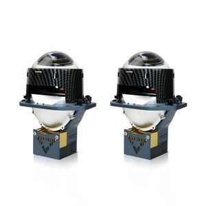 Luz de Conducción LED Super 120W 16000LM, Lente Bi-Proyector Automotriz de 3.0 Pulgadas, Bombilla H4 6500K, Ajuste Universal, Garantía de 2 Años, Aluminio - Product Image 5