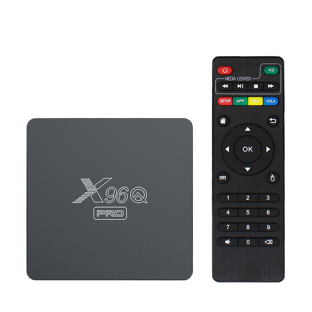 Hot Selling Iptv Stream Box Tv Android Certificate X96q Pro