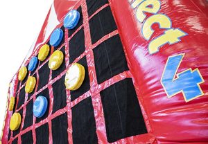 Juego educativo interactivo <span class=keywords><strong>2</strong></span> <span class=keywords><strong>en</strong></span> 1 <span class=keywords><strong>para</strong></span> niños y adultos cuatro <span class=keywords><strong>en</strong></span> una fila clásico conectar <span class=keywords><strong>2</strong></span> lados carnaval inflable Tic Tac Toe juego - Product Image 4