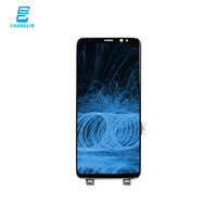 Layar Sentuh OLED Yiifix untuk Samsung Galaxy S8 S9 S10 Plus S20 S21 S22 S23 S24 Ultra Mendukung Sidik Jari Pengganti Layar LCD