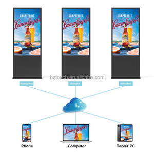 Afficheur numérique sur pied, écrans tactiles Android WIFI, kiosque intérieur, écran LCD FHD, totem, lecteurs d'affichage publicitaire intelligents - Product Image 5