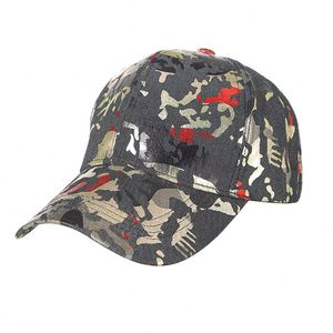 Visera Deportiva para Exteriores con Protección Solar, Gorra de Estilo Urbano, Gorra de Béisbol de Mezclilla con Camuflaje, Gorra de Lona Ajustable para el Verano - Product Image 4