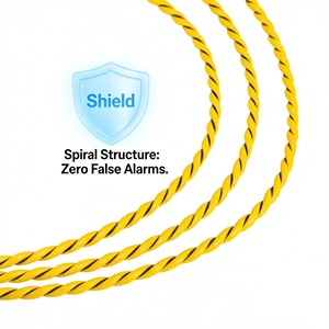 Detector de Fugas de Agua de Alta Calidad de 12V, Sensor de Fuga de Agua 0612 para Hogar Inteligente, Sala de Servidores, Cable de Detección de Fugas de Agua - Product Image 1