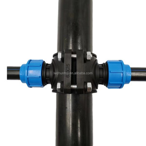 ระบบชลประทานแบบหยดน้ำ ข้อต่อท่อ PE แบบหนีบ PP 63 มม. สำหรับฟาร์ม สวน และโรงเรือนเพาะชำ ตัวเชื่อมต่อระบบน้ำหยด - Product Image 6