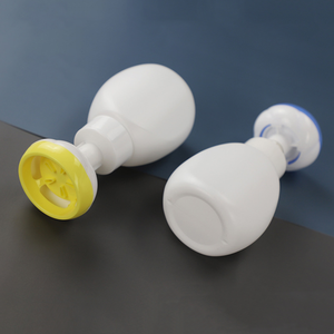 Botellas de plástico con pulverizador para lavado a mano de mascotas, bomba de limpieza vacía redonda de 250ml, buena calidad - Product Image 4