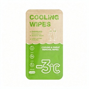 Toallitas Húmedas Refrescantes Eco Wish, Paquete de 3, Toallitas Húmedas No Tejidas para Adultos con Efecto Refrescante de Larga Duración (3 Horas) - Product Image 2