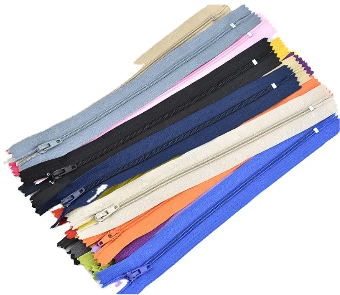 Cheap Custom premium 5# Nylon Rainbow Zipper Sewing Clothing Open-end zipper