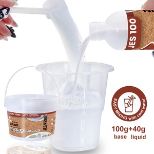 TIMESRUI Polvo de Resina Ecológica para Fundición, Set de Inicio Jesmonite, Yeso de París para Molde de Silicona, Manualidades DIY con Jesmonite - Product Image 3
