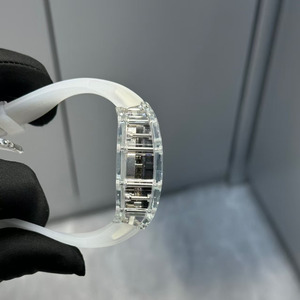 Montre mécanique automatique tourbillon pour homme, design luxueux et de haute qualité, réserve de marche, cadran squeletté, boîtier transparent - Product Image 4