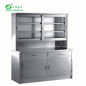 <span class=keywords><strong>Armoire</strong></span> <span class=keywords><strong>à</strong></span> <span class=keywords><strong>pharmacie</strong></span> d'acier inoxydable pour l'usage d'hôpital Solution de haute qualité et spacieuse de stockage - Product Image 3