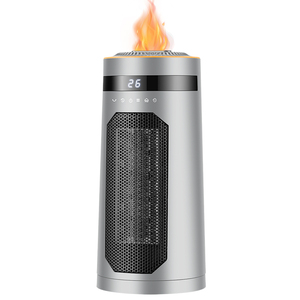 Xách Tay <span class=keywords><strong>Mini</strong></span> Nhanh Chóng Sưởi Ấm Ấm Có Thể Điều Chỉnh Nhiệt Tip-Over Bảo Vệ Quạt Gốm Điện Nóng, 1500W Ptc Nóng - Product Image 1