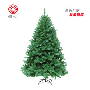 Árbol de Navidad de PVC Verde, Marca OEM, Venta al Por Mayor de Fábrica, Modelo 001, Certificado GB, 6 Meses de Vida Útil, 1.2m/1.5m/1.8m/2.1m/2.4m - Product Image 3