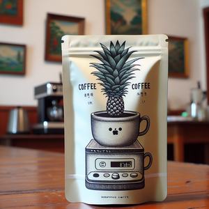 ถุงบรรจุภัณฑ์แบบตั้งได้ ก้นเหลี่ยม พิมพ์โลโก้ตามสั่ง รีไซเคิลได้ สำหรับอาหาร ชา กาแฟ อาหารสัตว์เลี้ยง มีวาล์วและซิปล็อค 1 ชิ้น - Product Image 6