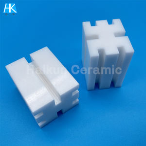 Bagian struktural keramik zirkonia tahan suhu tinggi kekerasan tinggi putih - Product Image 1