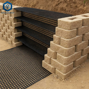 Dài tuổi thọ PP Trung Quốc nhà máy hai trục geogrid cho xây dựng đường ở Paraguay - Product Image 1