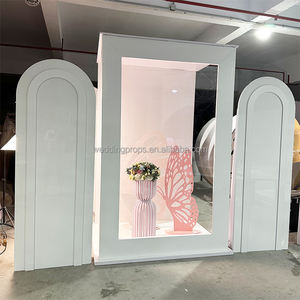 Sfondo ad arco quadrato con <span class=keywords><strong>palloncini</strong></span> di nozze <span class=keywords><strong>espositore</strong></span> per decorazioni evento - Product Image 5