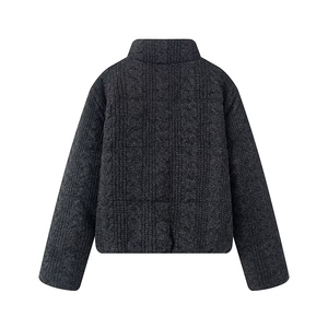 ZATRHMBM 2025 Otoño/Invierno nueva <span class=keywords><strong>chaqueta</strong></span> cálida <span class=keywords><strong>de</strong></span> punto <span class=keywords><strong>de</strong></span> ocho hilos a la moda para <span class=keywords><strong>mujer</strong></span>, <span class=keywords><strong>chaqueta</strong></span> informal Retro <span class=keywords><strong>de</strong></span> manga larga para <span class=keywords><strong>mujer</strong></span> - Product Image 3