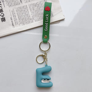 Llavero de Letras del Alfabeto de Dibujos Animados, Educativo para Niños, Colgante de Muñeco 3D - Product Image 2