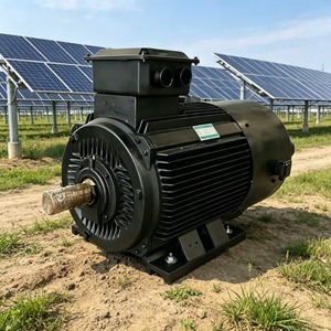 เครื่องกำเนิดไฟฟ้ากระแสสลับแบบแม่เหล็กฟลักซ์แกน 220v 50hz 230v AC ความเร็วต่ำ 30kw 500rpm ระดับการป้องกัน IP54/IP68 ขดลวด 100% - Product Image 6
