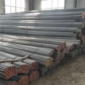 Batang besi cacat 10mm 12mm baja gulung panas batang bergelombang baja bahan bangunan halus <span class=keywords><strong>Rebar</strong></span> untuk pengelasan bengkok - Product Image 5