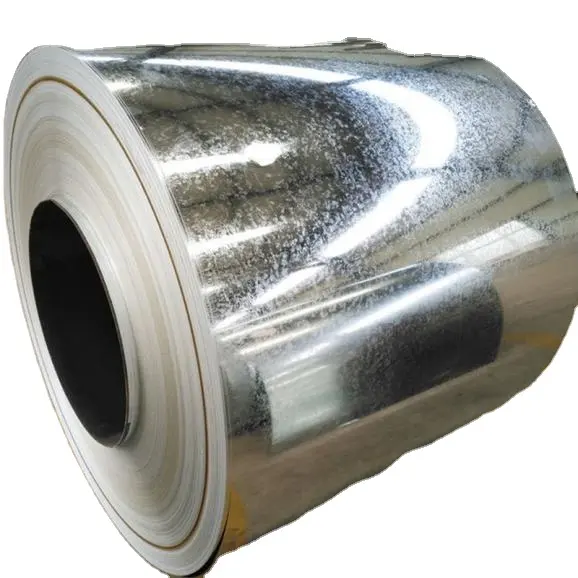 Directo de fábrica, bobina de acero galvanizado z30g z275g de lentejuelas grandes sumergidas en caliente a la venta