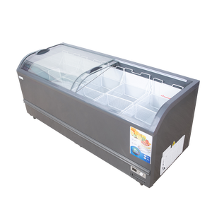 カーブドガラスドアアメリカ製冷蔵庫フロストフリーチェストスーパーマーケット - Product Image 6