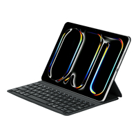 Nouvel étui clavier ergonomique ultra-fin sans fil avec pavé tactile mécanique, résistant aux déversements, ambidextre, avec logo personnalisé pour iPad 11 pouces